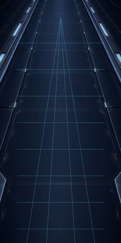 Dark Prism Stack Run runway.